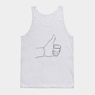 It's ok with you (thumbs up) Tank Top